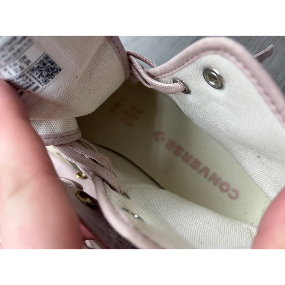 Converse Chuck Taylor All Star Lift Pink Gold Platform High Top A10431C Womens 7 - Picture 5 of 7